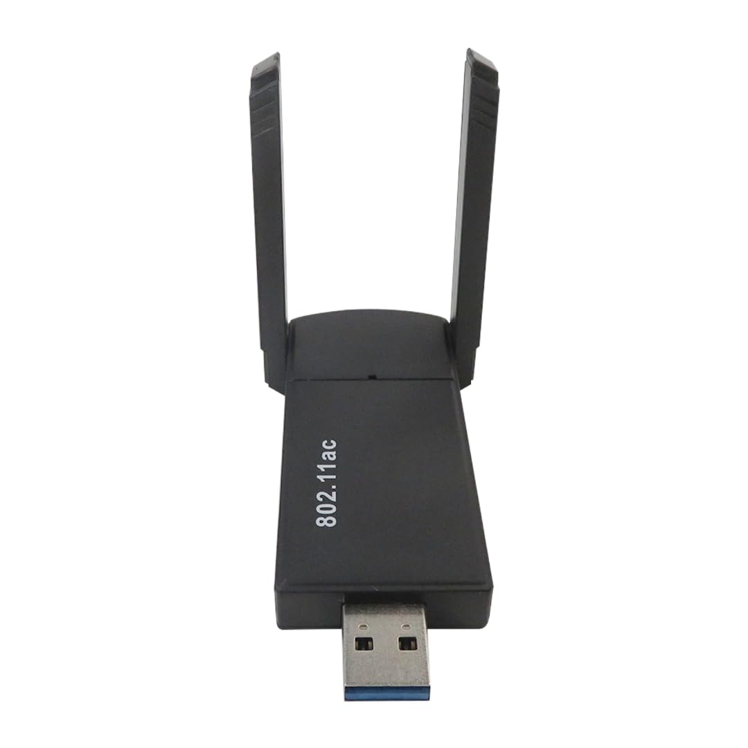 Wireless USB Adapter 1300Mbps Dual Antennas 5G/2.4G WiFi Adapter U22707