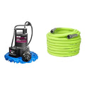 Blue Pool Cover Pump & 5/8 in. x 100 ft. Garden Hose P556478