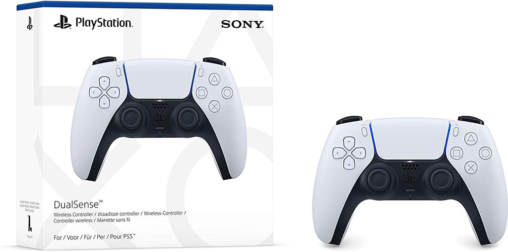 PS5 Disc Edition Gaming Console System Bundle with Extra Dualsense Controller and Media Remote Z91922