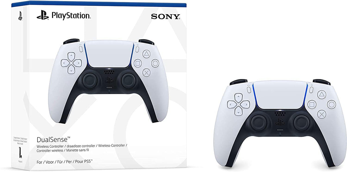 PS5 Disc Edition Gaming Console System Bundle with Extra Dualsense Controller and Media Remote Z91922