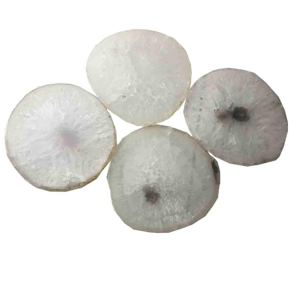 Natural Agate Coasters Set of 4 Q775