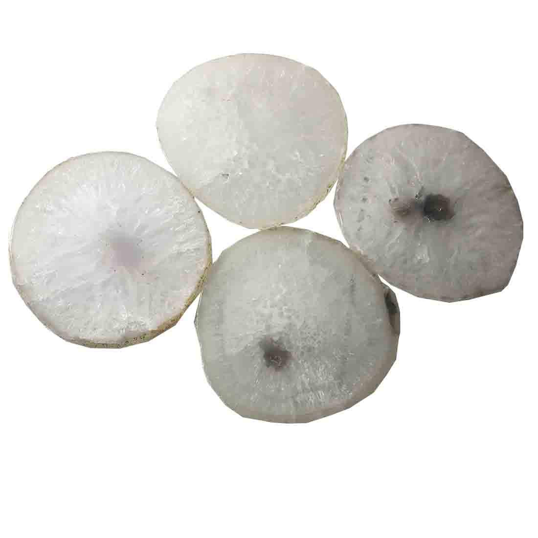 Natural Agate Coasters Set of 4 Q775