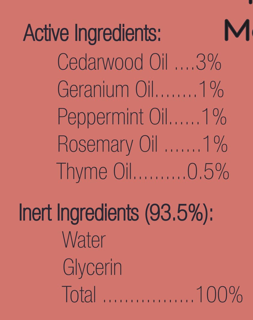Natural Bug Repellent for Dogs 16 fl oz N266