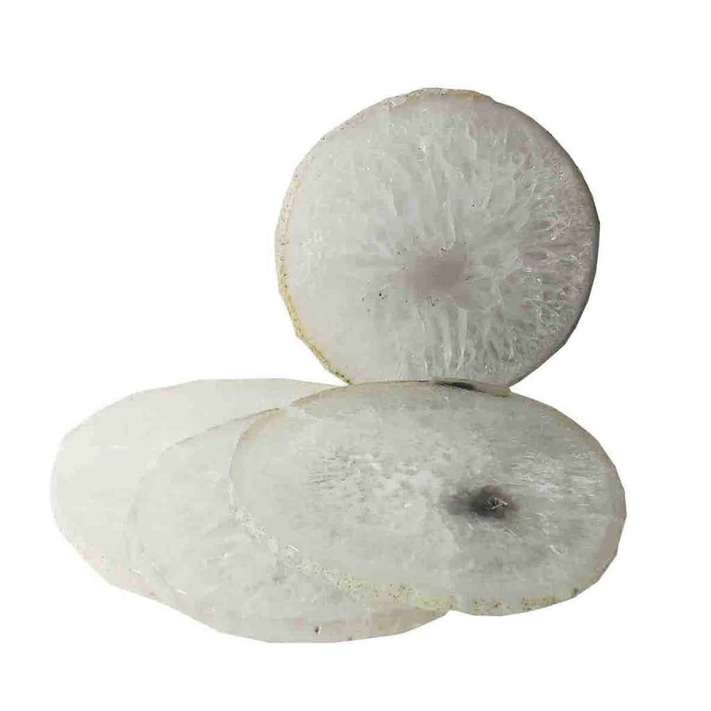 Natural Agate Coasters Set of 4 Q775
