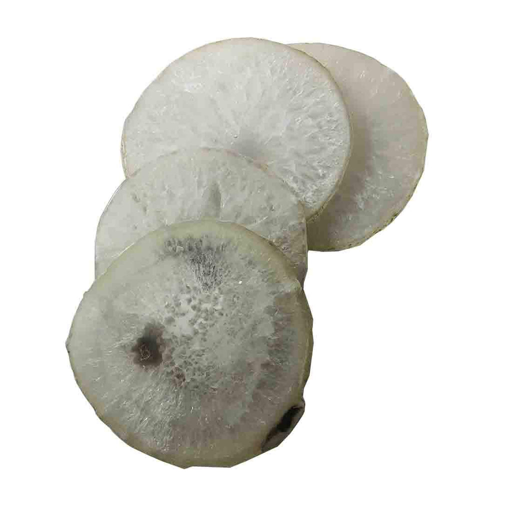 Natural Agate Coasters Set of 4 Q775