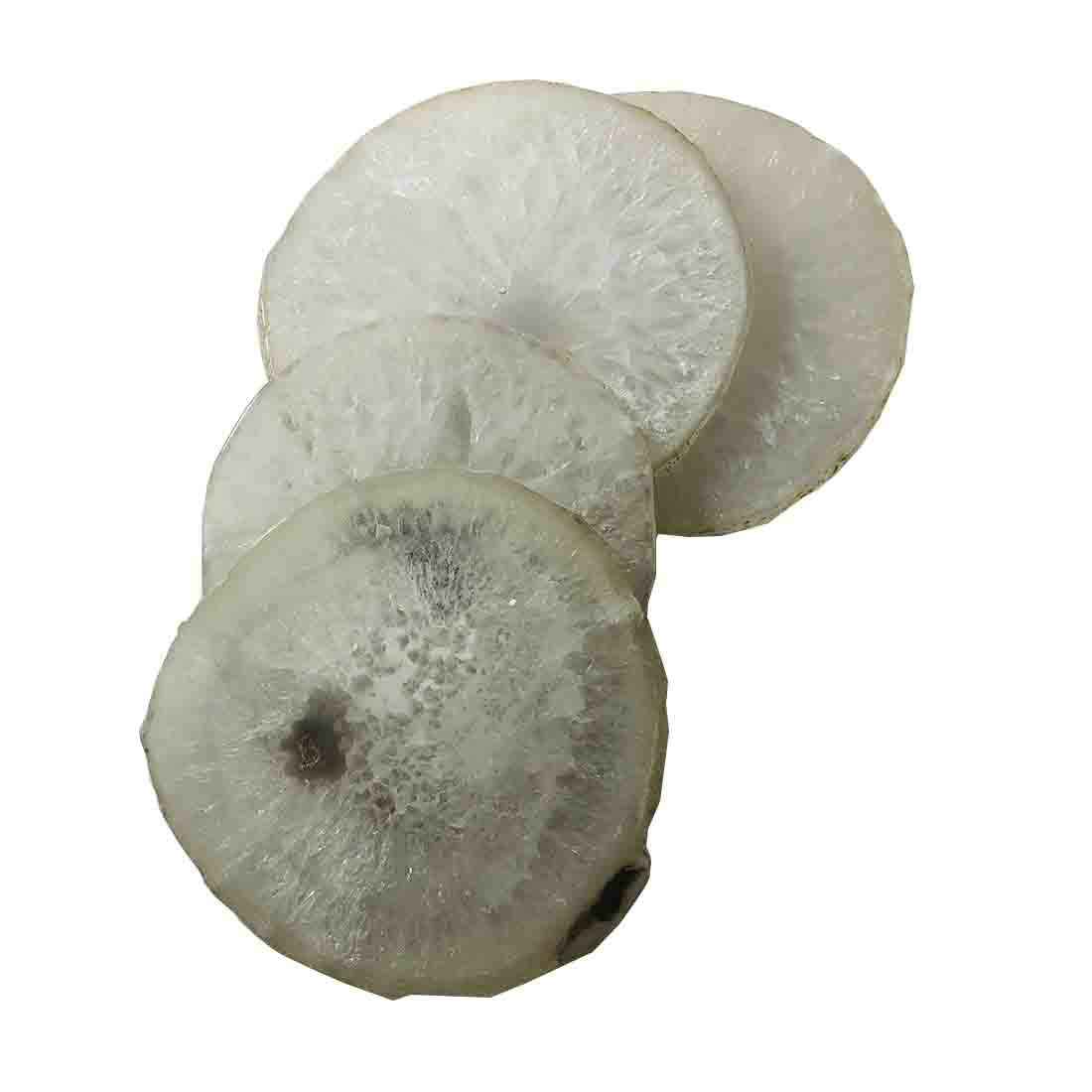 Natural Agate Coasters Set of 4 Q775