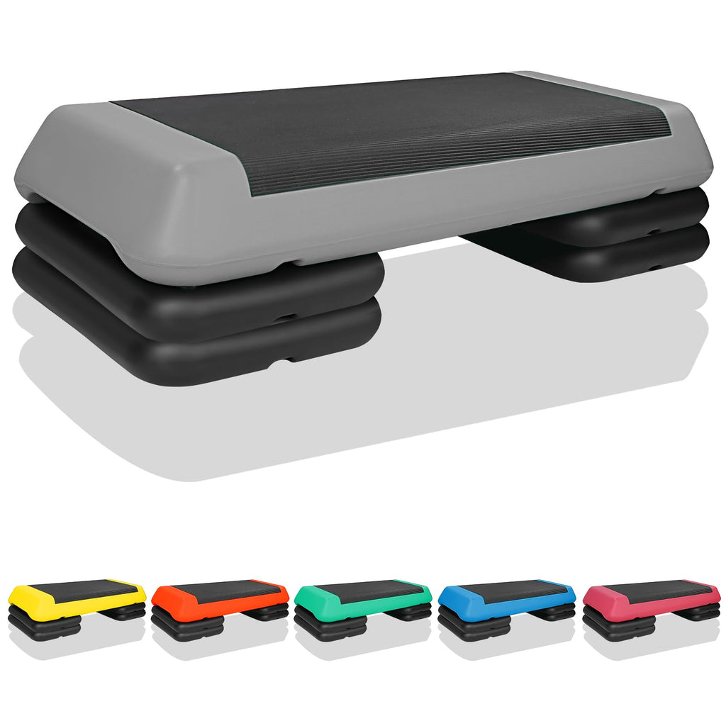 Adjustable Aerobic Stepper with 4 Risers A643