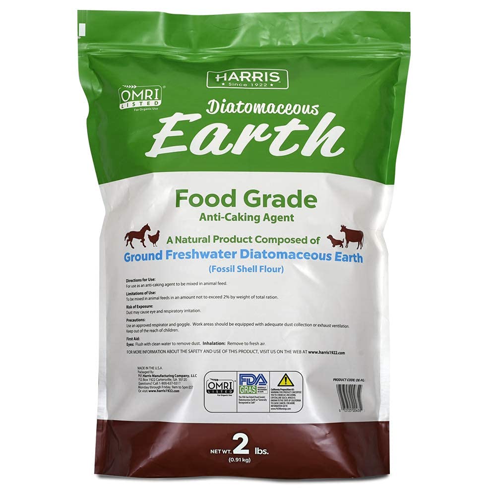Food Grade Diatomaceous Earth 2lb with Powder Duster Z305891