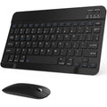Black Rechargeable Bluetooth Keyboard and Mouse Combo Y2990