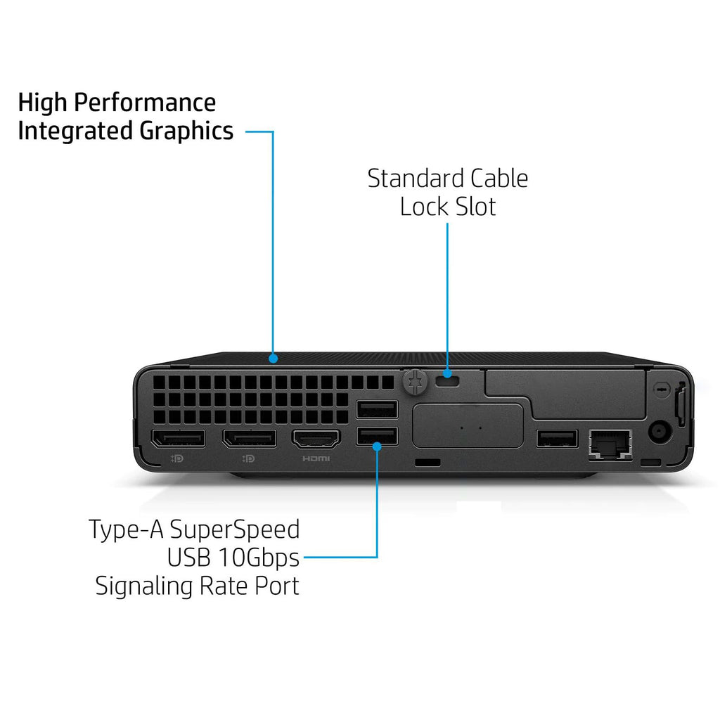 Intel i7 16GB DDR5 512GB SSD Windows 11 Pro Compact Desktop Computer O9067