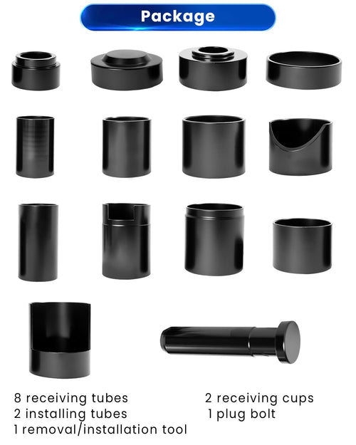 14pcs Ball Joint Service Adapter Set D670