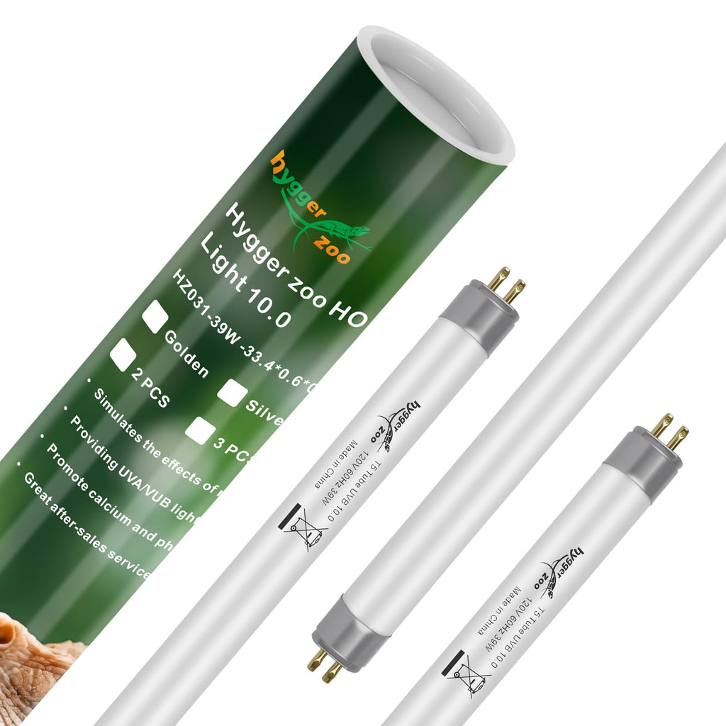 3-Pack UVB Reptile Light 10.0 Bulb 39W T5 Fluorescent M851733