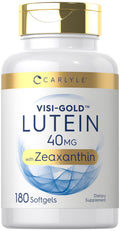 Lutein and Zeaxanthin 40mg 180 Softgels X840