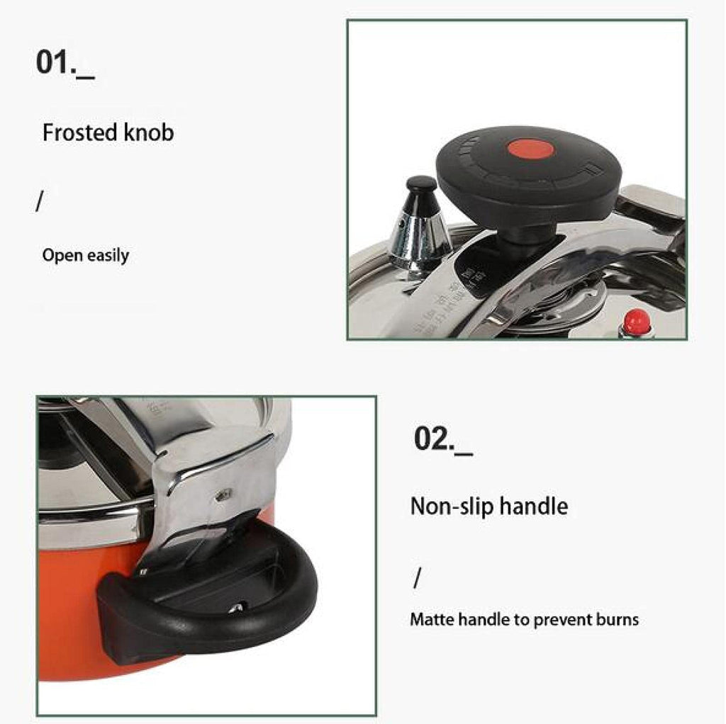 Camping Pressure Cooker Aluminum Alloy 2L E100614