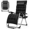 Zero Gravity Lounge Chair Black S763