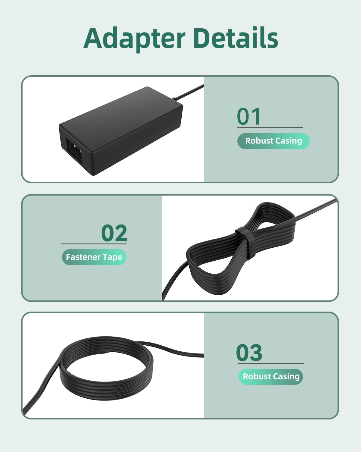 42V AC/DC Adapter Charger for 8.5 inches Electric Scooter 350W Motor 36V 10.4Ah Lithium-ion Battery O7398