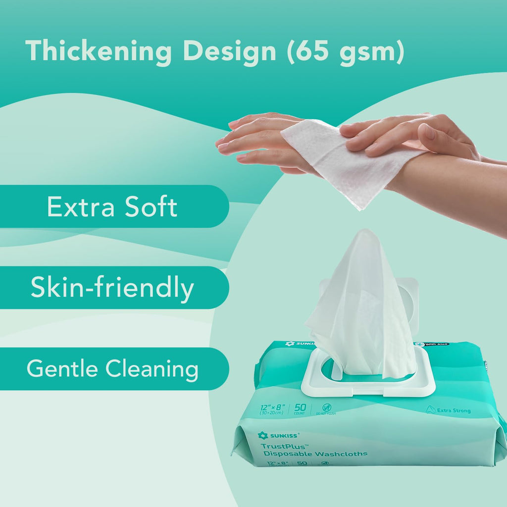 Adult Diapers Small/Medium 15 Count & Wet Wipes 200 Count Q698