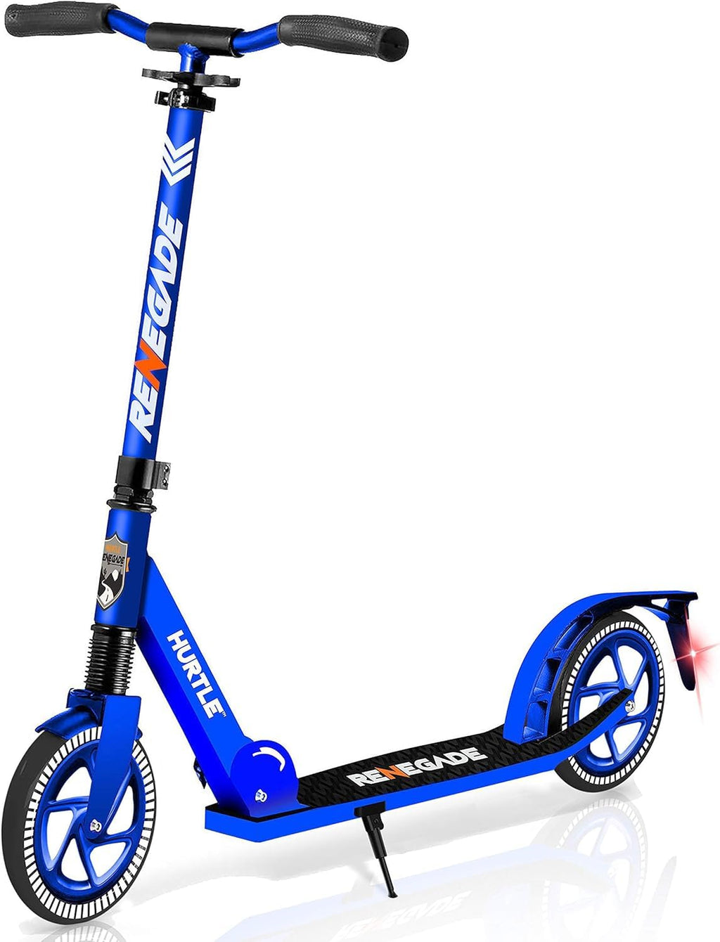 2-Wheel Folding Kick Scooter with Adjustable T-Bar Handlebar R422026