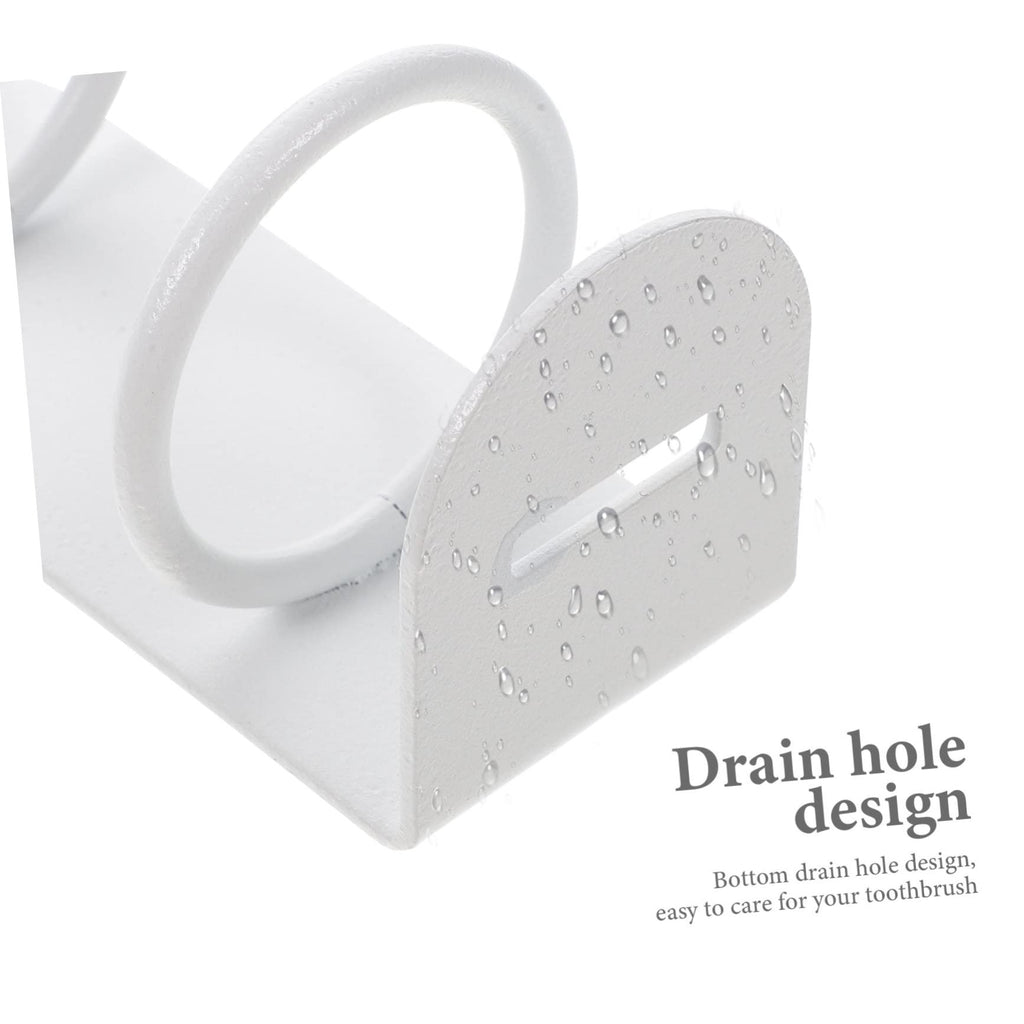 Wall Mount Toothbrush Holder 2 Pack Iron O32252