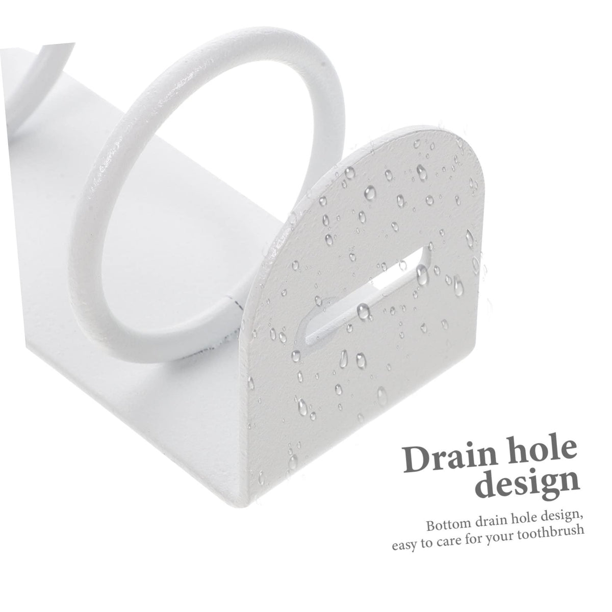Wall Mount Toothbrush Holder 2 Pack Iron O32252