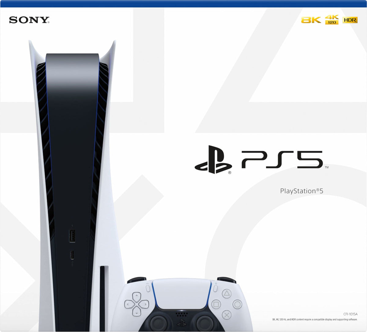 Playstation 5 Disc Version Console with Additional Controller J84718