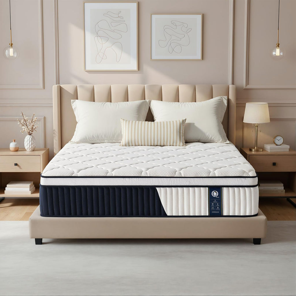 10 Inch Full Size Hybrid Mattress N22766