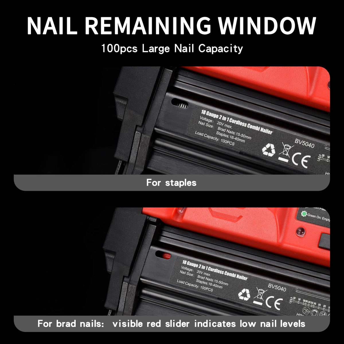 18G Cordless Brad Nailer J727694