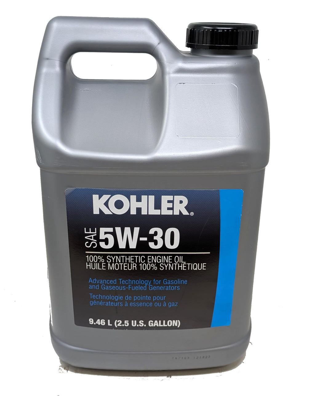 5W-30 Full Synthetic Oil 2.5 Gallon Bottle W107