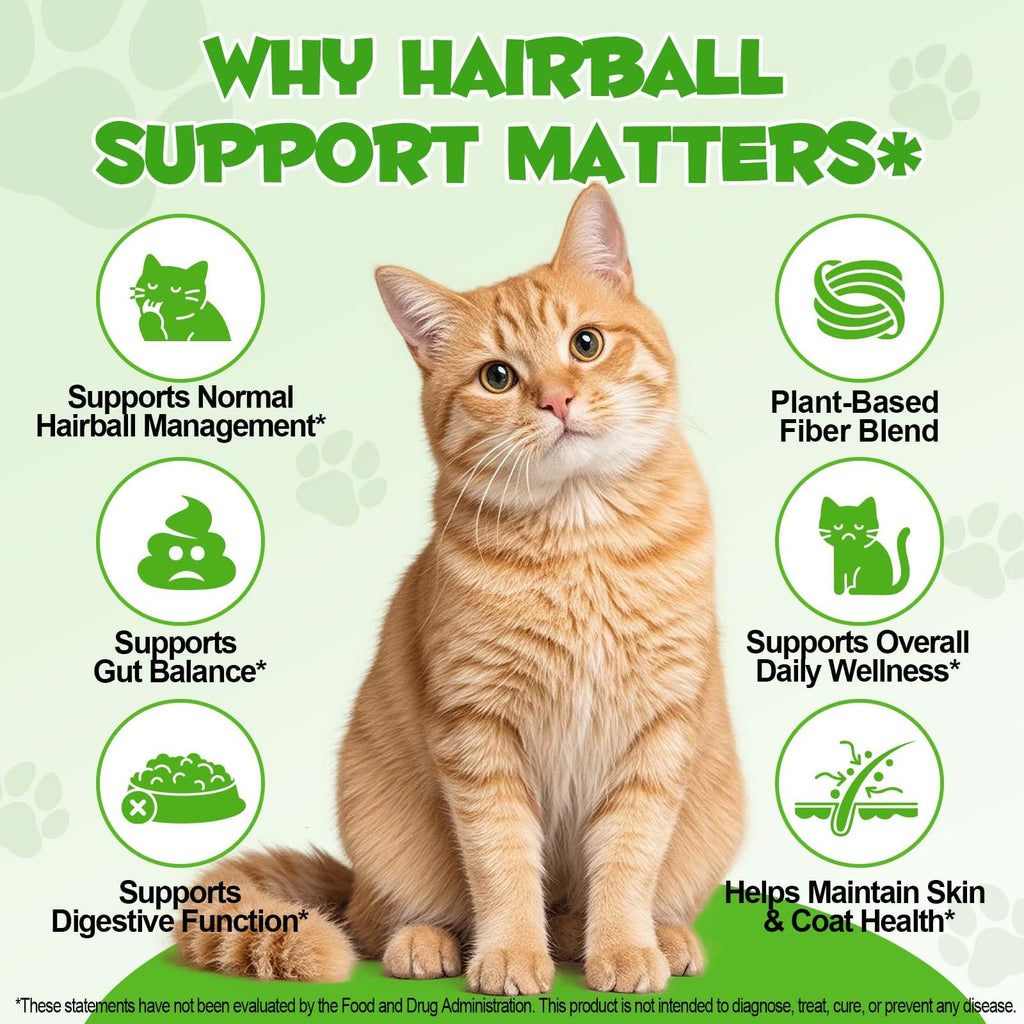 Cat Hairball Remedy Digestive Aid Drops 60ml O1240