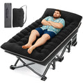 32" Extra Wide Camping Cot with Mattress D757