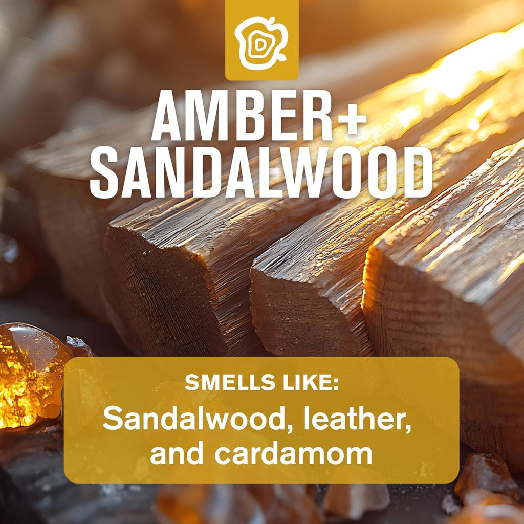 Amber Sandalwood Bath and Body Shower Gift Set O303