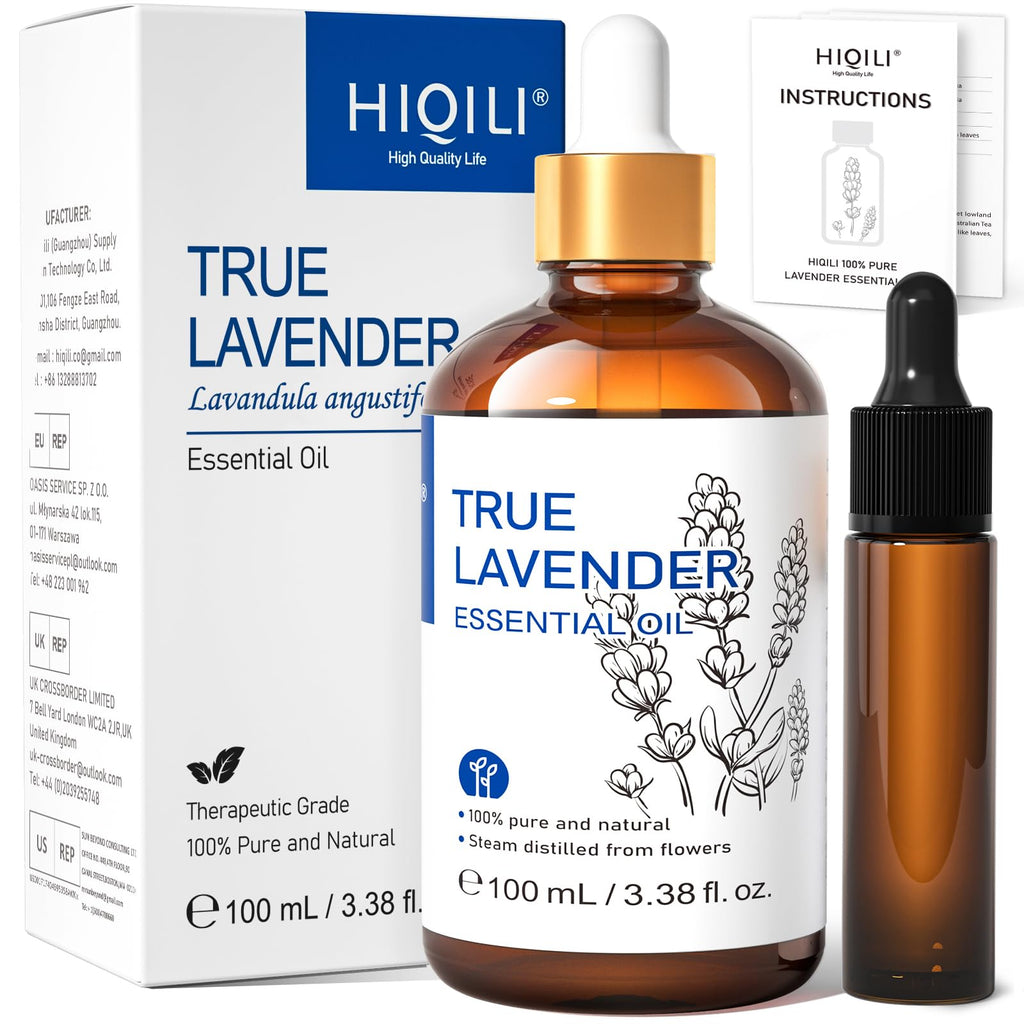 100ML Lavender Essential Oil & 5ML*32 Fragrance Oil Set G13784