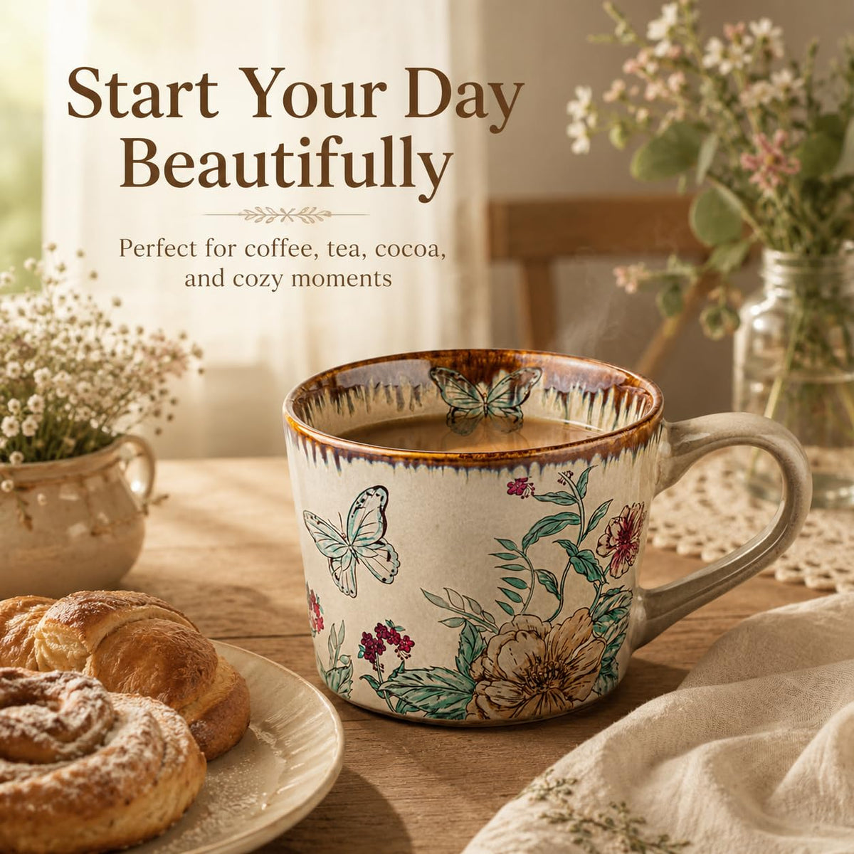 12 oz Ceramic Mug W79258