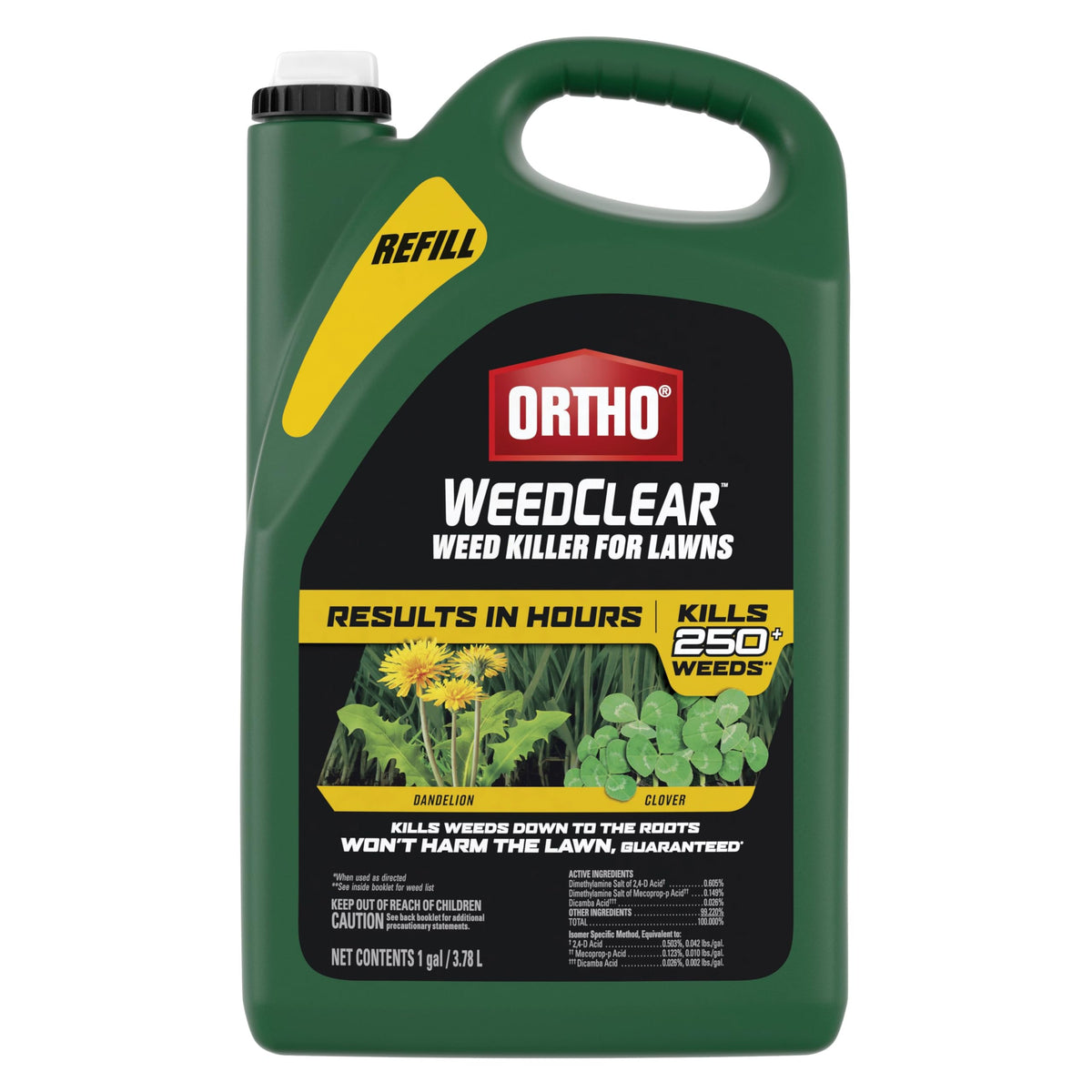 Weed Killer for Lawns Refill, 1 Gal. H412