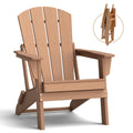 Folding HDPE Adirondack Chair P5214