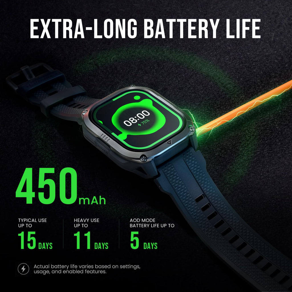 Smart Watch with GPS, Waterproof, 15-Day Battery Q58741