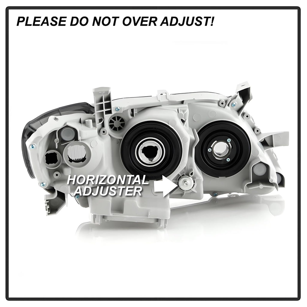 Headlights Assembly for 2007 2008 2009 Toyota Camry Chrome Housing Clear Lens V88021