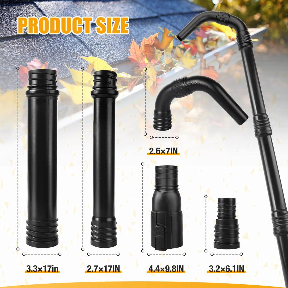 Gutter Cleaning Kit 9.25 ft with Reflector R232594