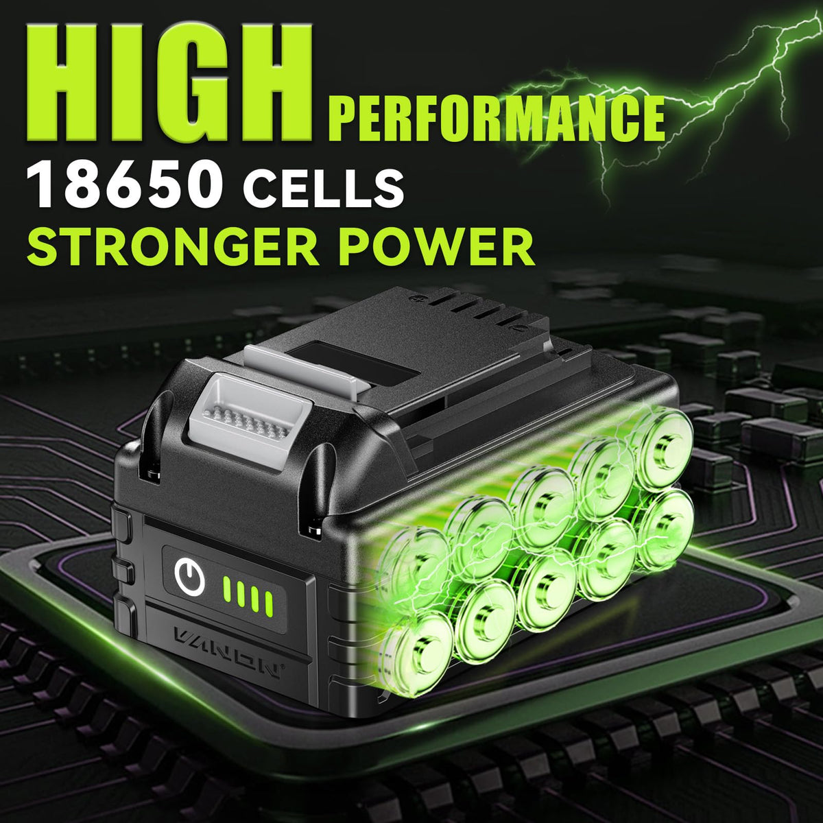 20V Max 5.0Ah Lithium Battery 2 Pack V559176