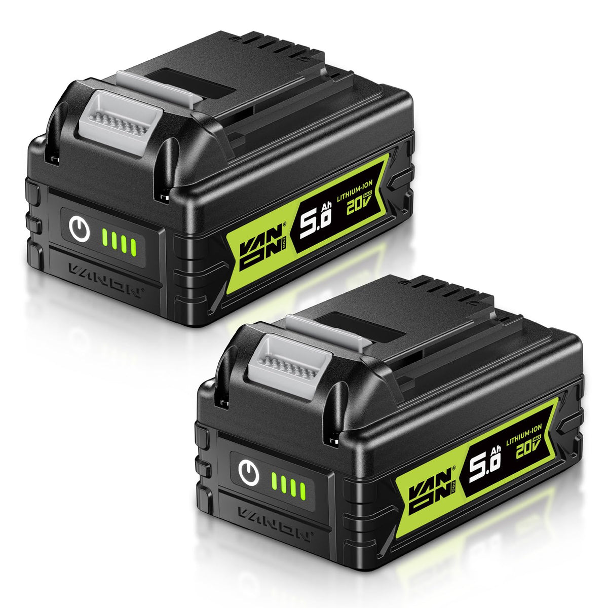 20V Max 5.0Ah Lithium Battery 2 Pack V559176