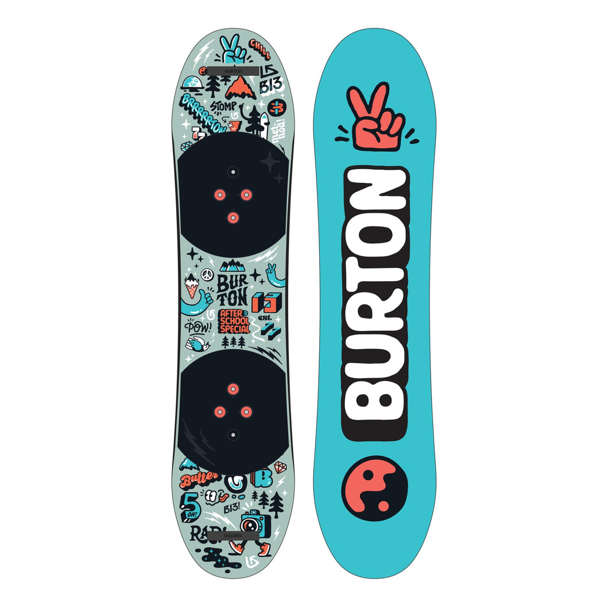 Kids' Snowboard and Binding Package O710