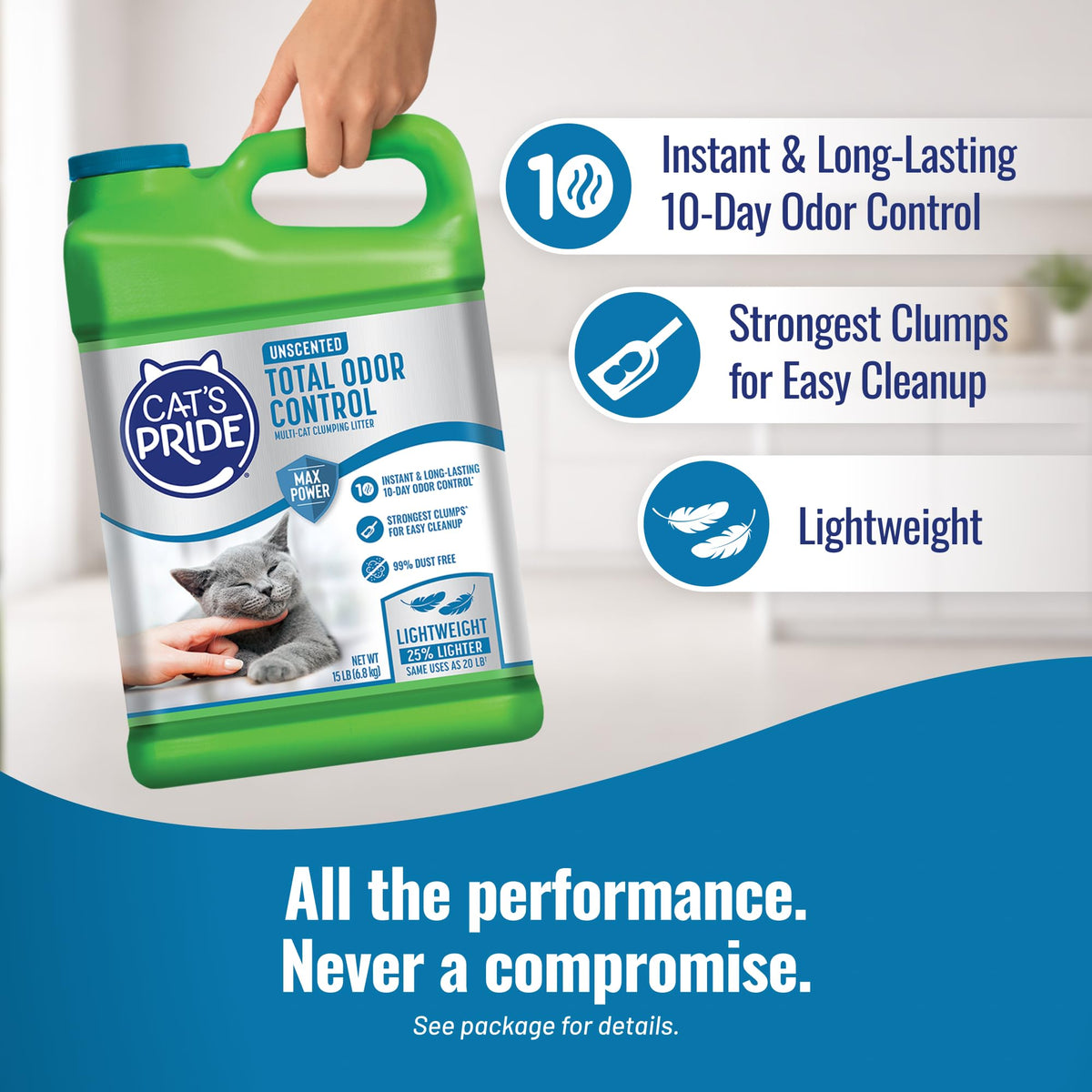 Clumping Litter Unscented 15lb X34205