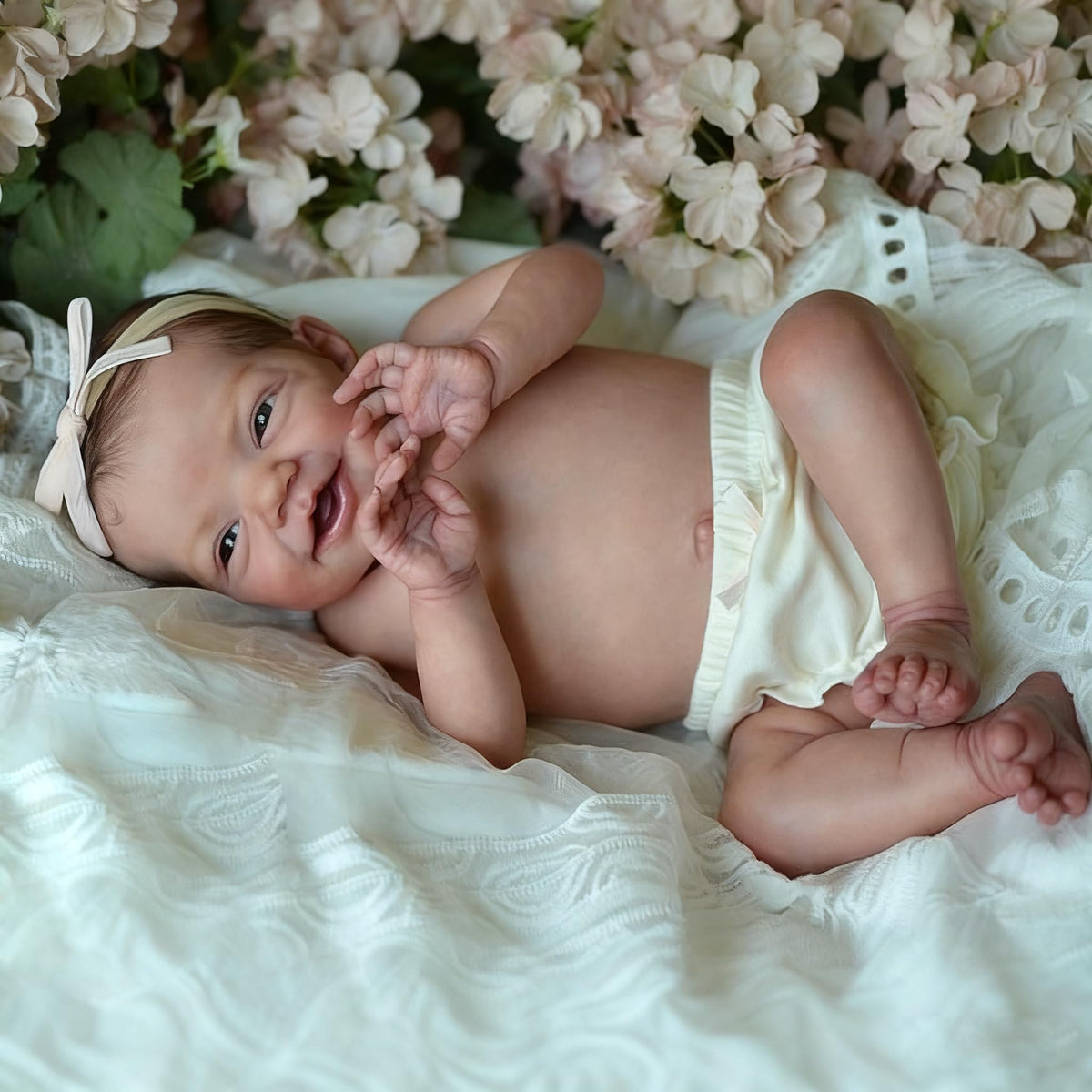 20 in Full Silicone Reborn Baby Doll Girl G729739