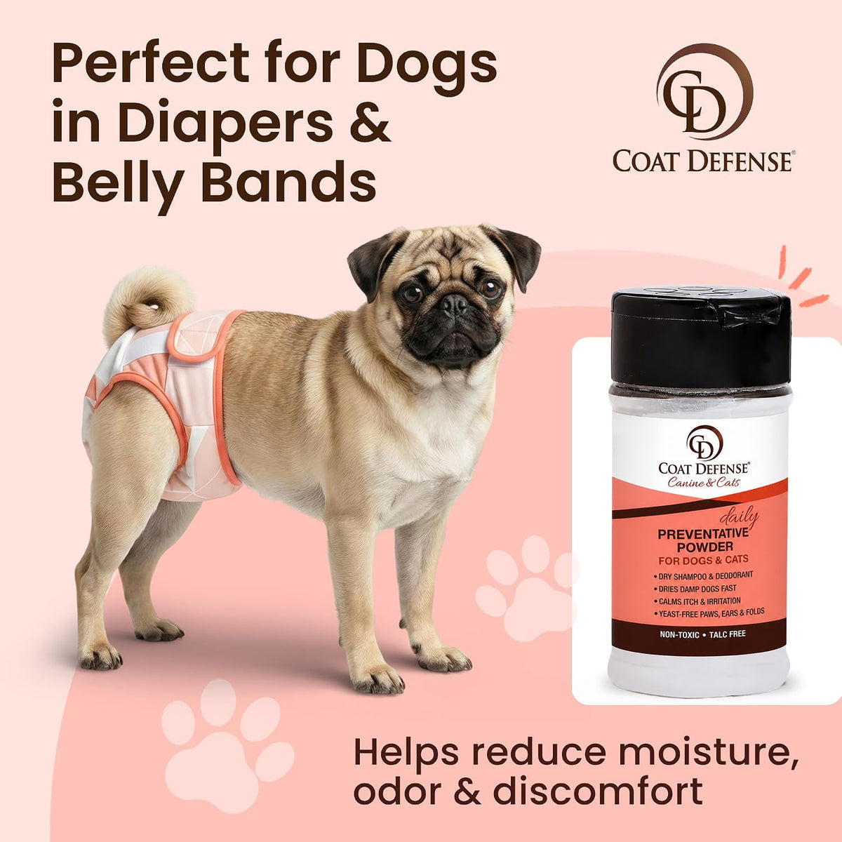 3.5 oz Waterless Dog Shampoo & Pet Deodorizer H7826