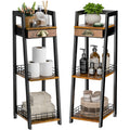 3-Tier Narrow Bathroom Shelves with Drawer E6960