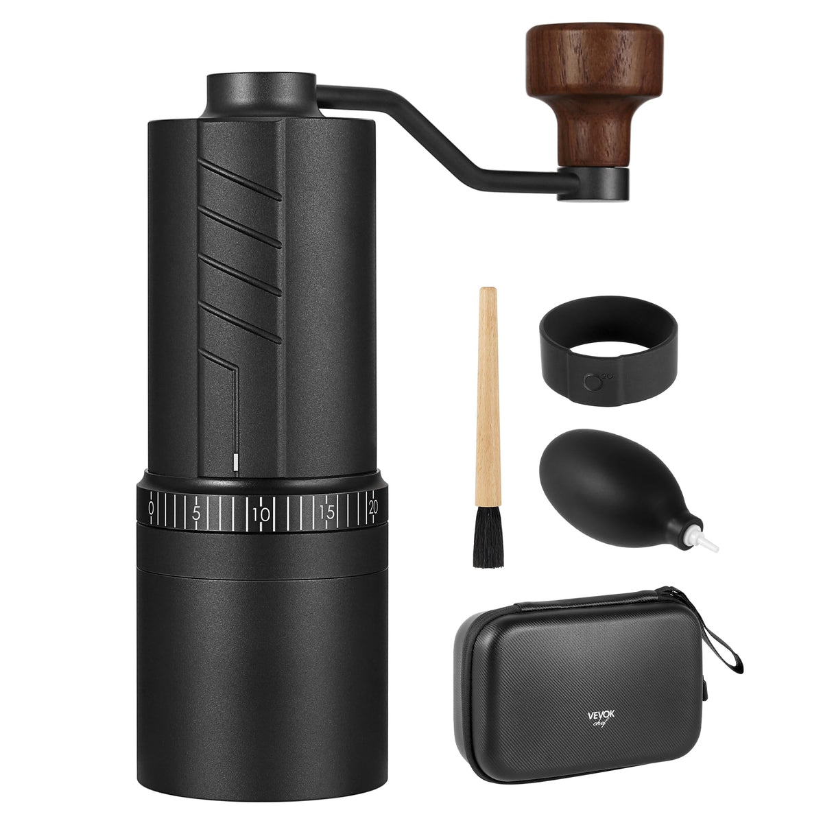 Manual Coffee Grinder with Travel Case B704