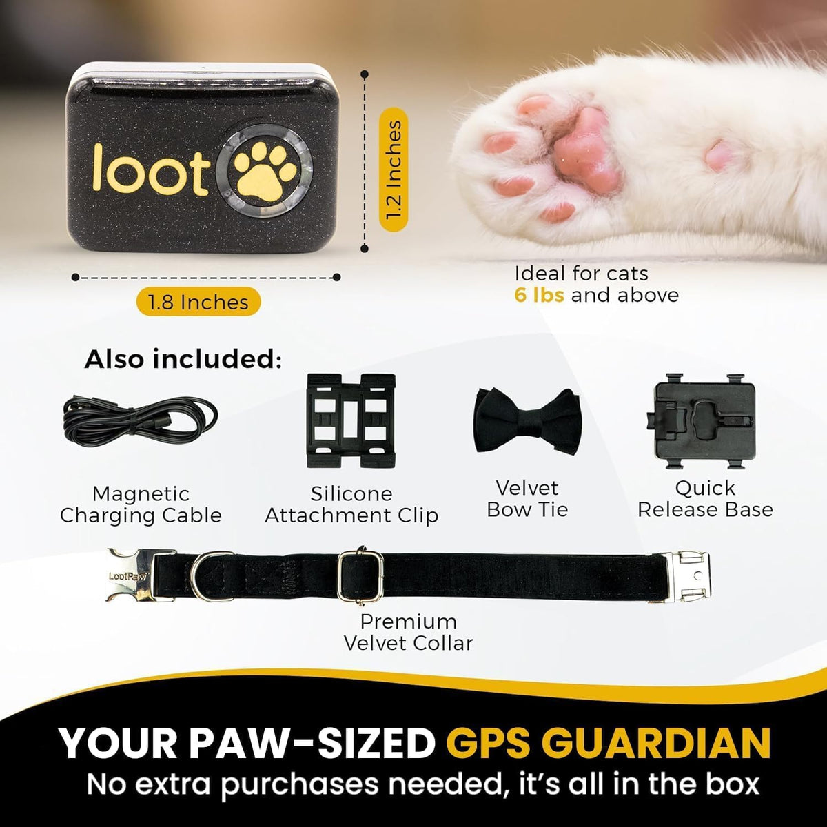 GPS Cat Tracker Collar L441813