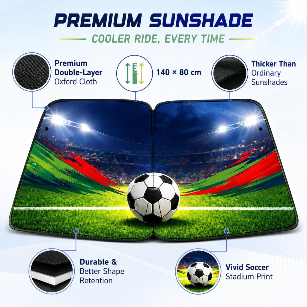 Foldable Front Window Sunshade 140 x 80cm P4741