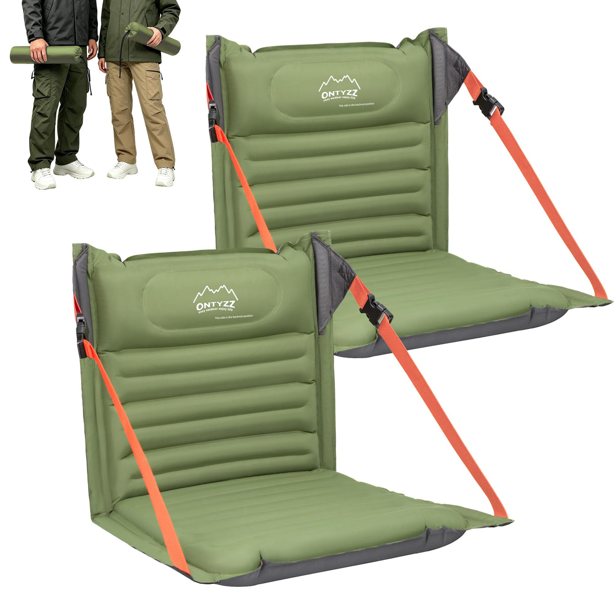 Inflatable Portable Folding Stadium Seat T41178
