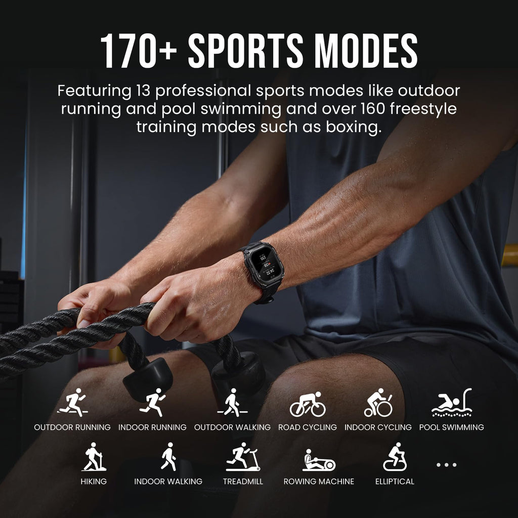 Smart Watch with GPS, Waterproof, 15-Day Battery Q58741